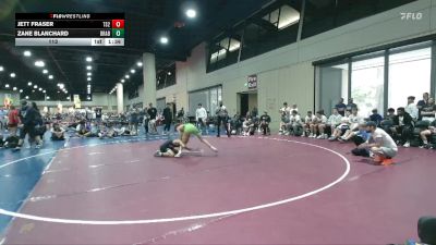 113 lbs Semis & 5th Wb (32 Team) - Jett Fraser, Team Shutt RJ vs Zane Blanchard, BRAWL Black