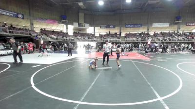 58 lbs Rr Rnd 1 - Rena Chavez, Duran Elite vs Avrielle Eaton, Duran Elite