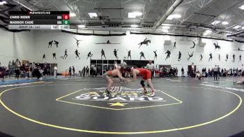 141 lbs Champ. Round 2 - Chris Rider, Unattached vs Maddox Cade, Unattached
