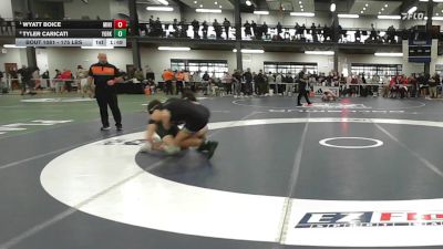 175 lbs Quarterfinal - Wyatt Boice, Minisink Valley vs Tyler Caricati, Yorktown