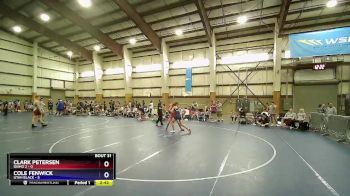 132 lbs Placement (16 Team) - Clark Petersen, Idaho 2 vs Cole Fenwick, Utah Black