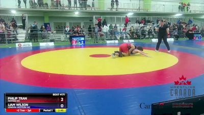 71kg Cons. Round 2 - Philip Tran, Matmen WC vs Liam Wilson, London-Western WC