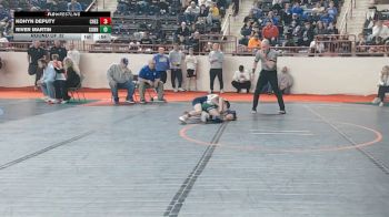 65_B lbs Round Of 32 - Kohyn Deputy, Chestnut Ridge vs River Martin, Connellsville