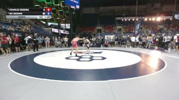 157 lbs Semis - Charlie DeSena, Florida vs Jet Brown, Missouri