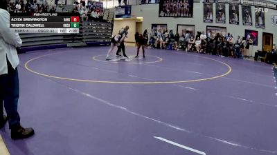 115 lbs Semis & 1st Wb (8 Team) - Alyza Brewington, Hardaway vs Tristin Caldwell, Oglethorpe County