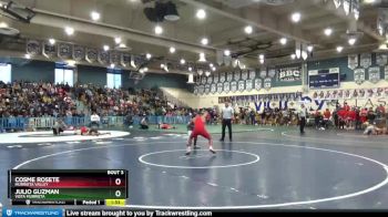 120 lbs Quarterfinal - Cosme Rosete, Murrieta Valley vs Julio Guzman, Vista Murrieta