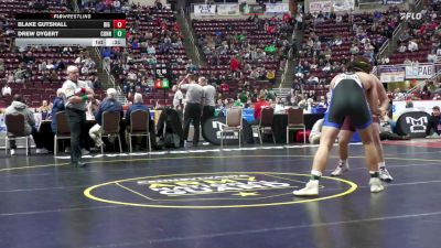 285 lbs Consi 3 - Blake Gutshall, Big Spring vs Drew Dygert, Conneaut