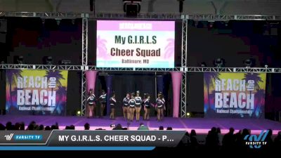 My G.I.R.L.S. Cheer Squad - Princess [2022 L1.1 Junior - PREP Day 1] 2022 ACDA Reach the Beach Ocean City Cheer Grand Nationals