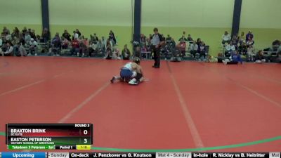 100 lbs Round 3 - Easton Peterson, Victory School Of Wrestling vs Braxton Brink, DC Elite