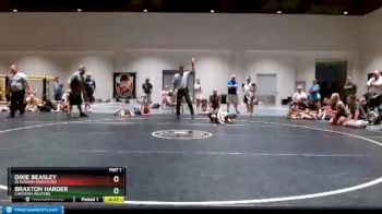 47 lbs Round 2 - Braxton Harder, Carolina Reapers vs Dixie Beasley, Blackman Wrestling