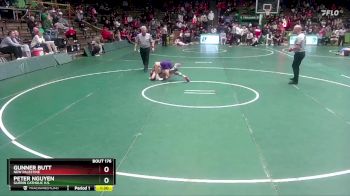 126 lbs Semifinal - Gunner Butt, New Palestine vs Peter Nguyen, Guerin Catholic H.S.