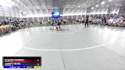 120 lbs Placement Matches (16 Team) - Uy`Kwon Wimberly, Florida vs Garrett Beane, Missouri