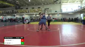 250 lbs 5th Place Match - Akillies Gomez, Rick Larsen Wrestling Club vs Robert Harrell, Warren Wrestling Academy