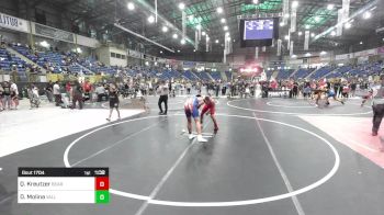 172 lbs Rr Rnd 1 - Quincy Kreutzer, Bear Cave WC vs Derek Molina, Valley Bad Boys