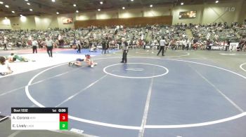 80 lbs Quarterfinal - Alexavia Corona, Misfits vs Evangeline Lively, Lassen Wrestling Association
