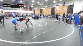 126 lbs Cons. Round 1 - Brady Jones, Rancho Bernardo vs Darien Silva, Norco