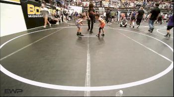 46 lbs 3rd Place - Paul Velazquez, Lexington Wrestling Club vs Slade Summers, Standfast OKC