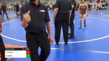 132 lbs Consolation - Cody Phelps, WY vs Alex Booth, NY