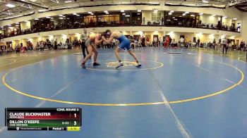 149 lbs Cons. Round 3 - Claude Buckmaster, Heidelberg vs Dillon O`Keefe, Case Western