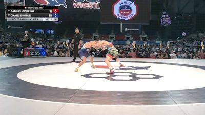 150 lbs Champ. Rd Of 32 - Samuel Gehring, Wisconsin vs Chance Ruble, Missouri