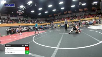 76 lbs Rr Rnd 3 - Slayde Snow, Hinton Takedown Club vs Catch Fawver, Clinton Youth Wrestling