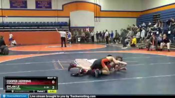 133 lbs Champ. Round 1 - Dylan Le, Ohio Northern vs Cooper Hemming, Muskingum University