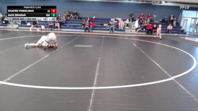 154-169 lbs Champ. Round 1 - Jack Branan, Riverside Wrestling Club vs Shafer Pinkelman, Gross Catholic