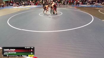 165 lbs Cons. Round 3 - Liam Brunton, Del Oro vs Daniel Pinon, Lincoln (Stockton)