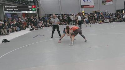 175 lbs Cons. Quarters - Dominic Meli, Chatfield Wrestling Club vs Oliver Loehr, Crutchmer Wrestling
