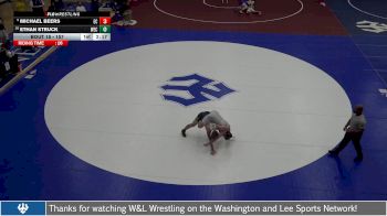 157 lbs Champ. Round 1 - Michael Beers, Elizabethtown College vs Ethan Struck, Wisconsin Eu Claire