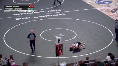 105 lbs Cons. Semi - Vanessa Anderson, Watertown vs Harper Gibson, Tri-Valley