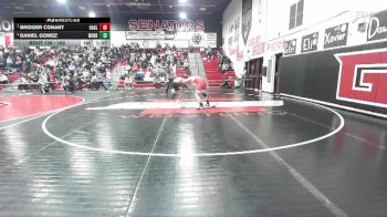 165 lbs Semifinal - Bridger Conant, Oakley vs Daniel Gomez, Wendell