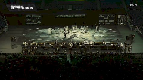 Brownsburg HS "Brownsburg IN" at 2026 WGI Percussion/Winds World Championships