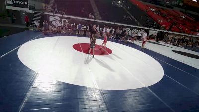 60 lbs Kendalynn Baxter, Idaho 14U Girls vs Finley McPeck, Alaska 14U Girls