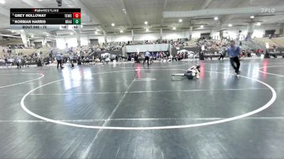 75 lbs Cons. Round 3 - Grey Holloway, Nashville Catholic Wrestling vs Norman Harris, Bradley Pride WC