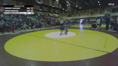63 lbs 3rd Place Match - Gregory Marquez, So Cal Hammers Wrestling vs Adrian Morales, So Cal Hammers Wrestling