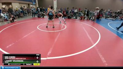 145-150 lbs Quarterfinal - Landry Wilkinson, Texas vs Wei Chern, Heart And Pride Wrestling Club