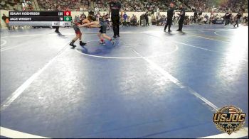 52 lbs Round Of 32 - Isaiah Koehrsen, Liberty Warrior Wrestling Club vs Jace Wright, Tuttle Wrestling