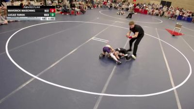 Elementary - 68 lbs Lucas Turek, Waconia vs Maverick Masching, Westfield