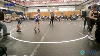 58 lbs Rr Rnd 3 - Rodie Brite, Newcastle Youth Wrestling vs Landon Treadwell, Choctaw Ironman Youth Wrestling