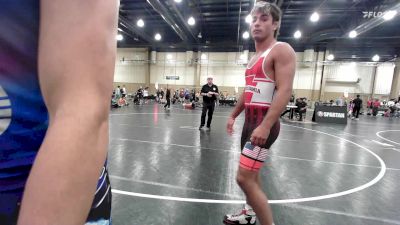144 lbs Final - Clinton Thompson Jr, Quest For Gold vs Aston Claxon, Youth Impact Center Wrestling Club