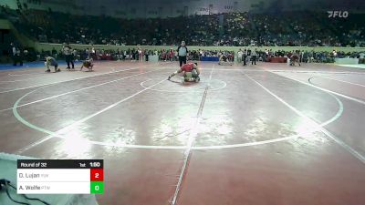 200 lbs Round Of 32 - Destry Lujan, Yukon vs Aidan Wolfe, Pryor Tigers Wrestling