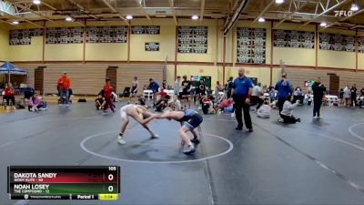 105 lbs Round 6 (10 Team) - Dakota Sandy, Diddy Elite vs Noah Losey, The Compound