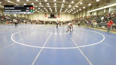 125 lbs Champ. Round 1 - Trevor Middendorf, Brockport vs Noah Barke, Cortland