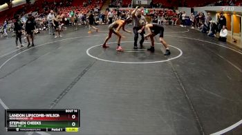 96 lbs Round 4 (8 Team) - Landon Lipscomb-Wilson, Neighborhood vs Stephen Cheeks, Rogue WC