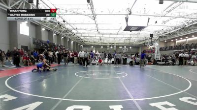 120 lbs Consi Of 8 #1 - Micah Vong, Bloomfield/Weav/EW vs Carter Murawski, Putnam