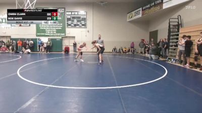 28 lbs Round 2 - Boe Davis, BTWC vs Owen Clark, Knights Wrestling Club