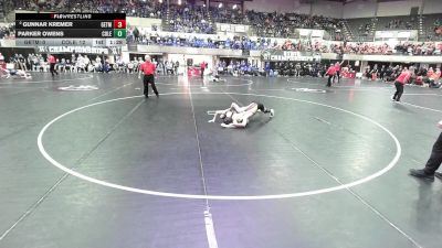 126 lbs Parker Owens, Coleman vs Gunnar Kremer, Gale-Ett.-Tremp/Melrose-Min