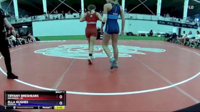 130 lbs Round 1 (4 Team) - Tiffany Breshears, Oklahoma vs Ella Hughes, Georgia