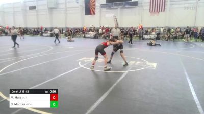 109 lbs Consi Of 16 #2 - Maximilian Hale, Silverback WC vs Damian Montes, Yucaipa Thunder WC